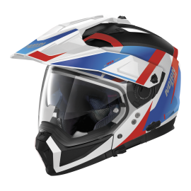 Мотошлем NOLAN N70-2 X (06) Skyfall N-Com 060, Metal White/Red/Blue